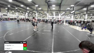 144 lbs Consi Of 4 - Judah Aguilar, Yotes WC vs Porter Mask, No Team