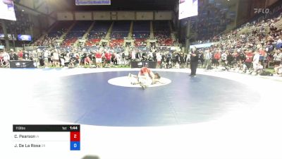 113 lbs Rnd Of 256 - Carter Pearson, Iowa vs Jorge De La Rosa, Oregon