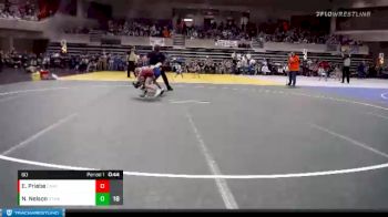 60 lbs Semis (4 Team) - Nathan Nelson, STMA vs Everett Priebe, Chatfield