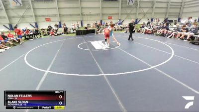 145 lbs Round 1 (8 Team) - Nolan Fellers, Iowa vs Blake Sloan, Michigan Blue