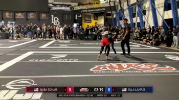 Naba Sohaib vs Ella Lanfur 2024 ADCC Long Beach Open