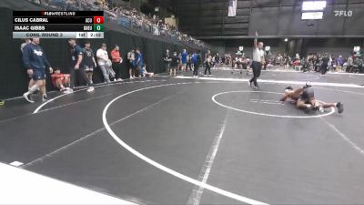 125 lbs Cons. Round 3 - Cilus Cabral, Arizona Christian University vs Isaac Gibbs, Doane University