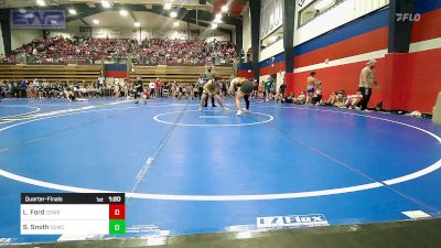 170 lbs Quarterfinal - Logan Ford, Cowboy Wrestling vs Steven Smith, Dark Cloud Wrestling Club