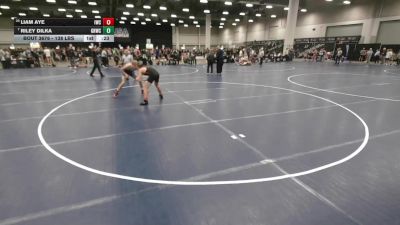 138 lbs Cons. Rd Of 32 - Liam Aye, ISI Wrestling Club vs Riley Dilka, Greater Heights Wrestling Club