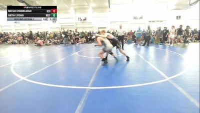 140 lbs Round Robin 1 - Micah Engelman, Revival Black-MS vs Seth Lyons, West Virginia Wild-MS