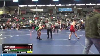 180 lbs Cons. Round 2 - Degan Miller, Greene County Rams vs Carson Barnes, TEAM CENTRAL