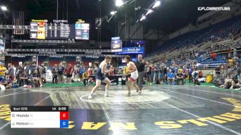 220 lbs Cons 16 #1 - Drake Madole, Texas vs Justin Matson, Minnesota