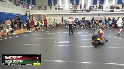 140 lbs Round 3 (8 Team) - Chase Tresnicky, Young Guns vs Ignacio Martinez, Icon Wrestling Club