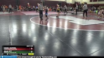 PW-12 lbs Quarterfinal - Chael Hummel, Vikings Wrestling Club vs Bear Ott, Immortal Athletics WC