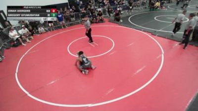 132 lbs Champ. Round 3 - Jonah Juergens, OCRTC vs Gregory Gyumushyan, Birmingham Charter