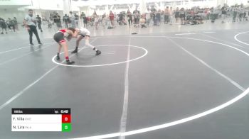 88 lbs Consolation - Fernando Villa, Riverside Rascals vs Noah Lira, Inland Elite WC