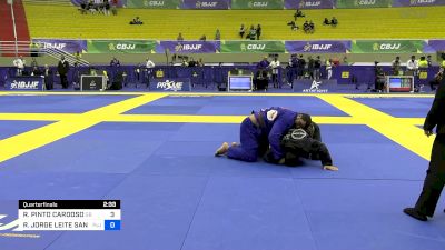 ROBSON PINTO CARDOSO vs REGINALDO JORGE LEITE SANTANA 2024 Brasileiro Jiu-Jitsu IBJJF