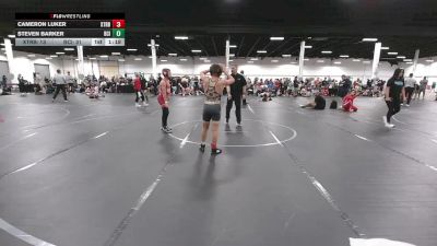 84 lbs Round 2 (6 Team) - Steven Barker, BC Iron vs Cameron Luker, Xtreme Team Blue