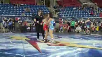 106 lbs Consi Of 32 #2 - Ahsia Torres, New Jersey vs Audrey Scherer, Missouri