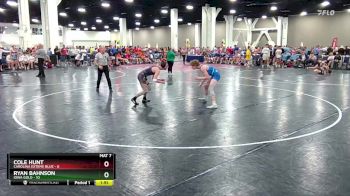 120 lbs Round 6 (8 Team) - Ryan Bahnson, Iowa Gold vs Cole Hunt, Carolina Exteme Blue