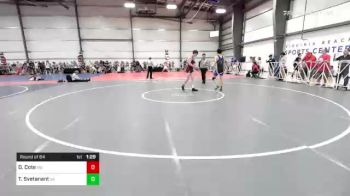 138 lbs Round Of 64 - Derek Cote, ME vs Tharun Svetanant, VA