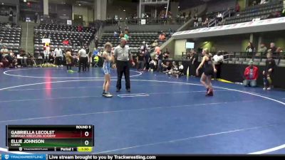 94-101 lbs Round 5 - Ellie Johnson, Cobra vs Gabriella LeColst, Nebraska Wrestling Academy