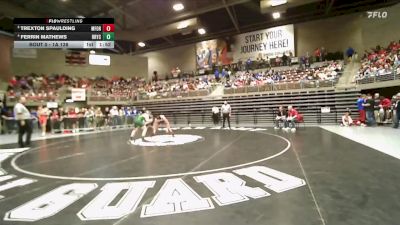 1A 138 lbs Quarterfinal - Trexton Spaulding, Milford vs Ferrin Mathews, Bryce Valley