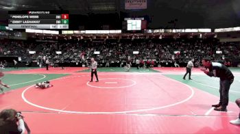 44 lbs Semifinal - Penelope Webb, SWC3 vs Emmy Lashaway, EWO3