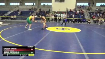 197 lbs Cons. Round 2 - Deren Cercioglu, New Jersey City University vs Jaedyn Harris, McDaniel College