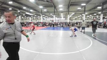 123 lbs Consi Of 8 #1 - Roman Carroll, No Team vs Krew Burden, Snowflake Lobos