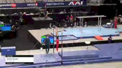 Emmit Glover - High Bar, All American - 2021 US Championships