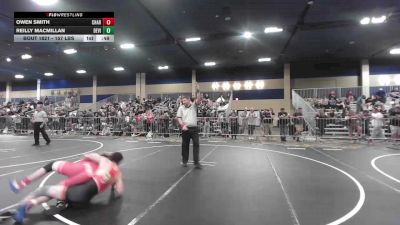 157 lbs Consi Of 64 #1 - Owen Smith, Charger WC vs Reilly MacMillan, Devils Gate WC
