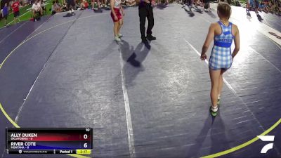 120 lbs Semis & Wb (16 Team) - Aliyah Torres, Oklafornia vs Madalyn Deiter, Montana