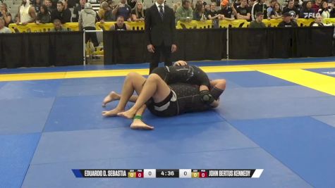 John Bertus Kennedy vs Eduardo D. Sebastia 2024 World IBJJF Jiu-Jitsu No-Gi Championship