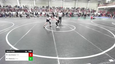 89 lbs Semifinal - Mario Quintana, Trinidad WC vs Martin Atencio, Stout Wr Ac