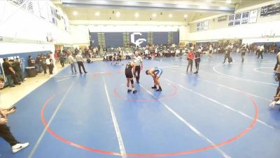 157 lbs Champ. Round 1 - Tyson Rey, Rancho Bernardo Wrestling vs Londyn McIntyre, Cerritos