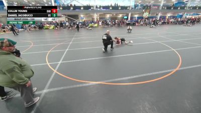 120 lbs Quarterfinal - Daniel Jacobucci, Westshore vs Collin Young, Unattached