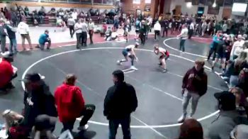 138 lbs Cons. Round 3 - Tristyn Frank, Timberlake vs Thayne Crossley, Mary Walker