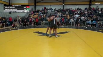 235 lbs Cons. Semi - Londyn Snow, Mason City vs Lauren Schulte, Cedar Rapids Jefferson