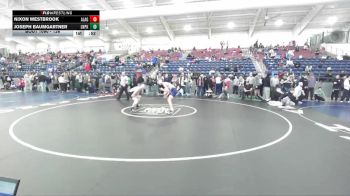 126 lbs Cons. Round 4 - Joseph Baumgartner, Lone Peak vs Nixon Westbrook, American Leadership Academy - Gilbert North