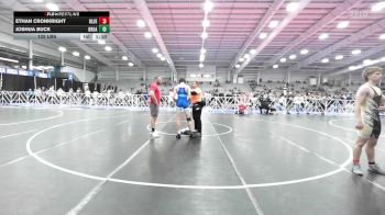132 lbs Rr Rnd 1 - Ethan Cronkright, Blue Shell Wrestling Club vs Joshua Buck, Broad Axe Wrestling Academy HS2