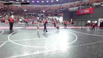 48 lbs 1st Place Match - Hudson Fuller, Wisconsin Rapids vs Parker Oldenberg, B.A.M Training Center