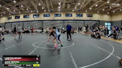 105 lbs Round 6 (8 Team) - Gavin Newton, Brawler Elite vs Landynn Bryant, Reaper WC