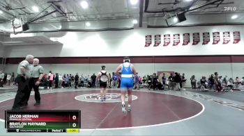 190 lbs Quarterfinal - Jacob Herman, Franklin Central vs Braylon Maynard, Southport