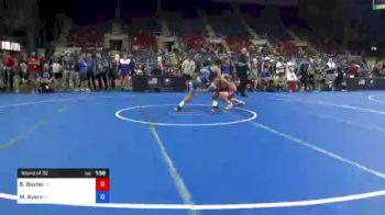 152 lbs Round Of 32 - Bronson Baxter, Texas vs Macon Ayers, Virginia