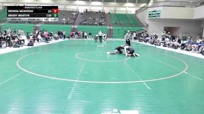 157 lbs Quarters & 1st Wb (16 Team) - Deonta McIntosh, East Coweta HS vs Brody Mostyn, Etowah