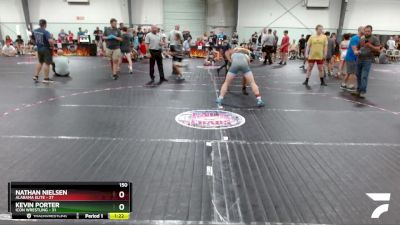 150 lbs Placement (4 Team) - Nathan Nielsen, Alabama Elite vs Kevin Porter, Icon Wrestling