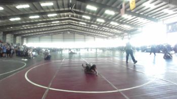 65 lbs Quarterfinal - Rozin Jacobs, Rapid City Cobblers vs Aaron Arroyos, Takedown Elite