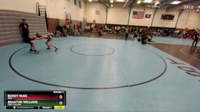 81-90 lbs Round 2 - Braxton Williams, Fort Collins vs Bohdy Russ, Erie