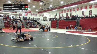 144 lbs Semifinal - Jalen Dewith, Davenport Central vs Matthias Thornburg, Davenport North