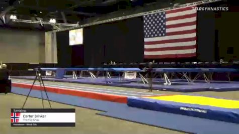 Carter Slinker - Tumbling, The Flip Shop - 2021 USA Gymnastics Championships