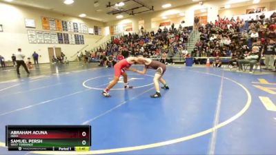 138 lbs Champ. Round 1 - Abraham Acuna, Indio vs Samuel Persh, West Torrance