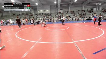 230 lbs Round Of 16 - Luke O'Korn, Micky's Maniacs Blue vs Matthew Gorbatuk, Shore Thing Surf