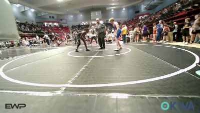 98 lbs Rr Rnd 2 - Ian Kilgore, Henryetta Knights Wrestling Club vs Braidyn Chatman, HURRICANE WRESTLING ACADEMY