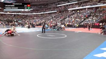 132-3A Semifinal - Samuel Rosales, Jefferson vs Dylan Paris, Eaton